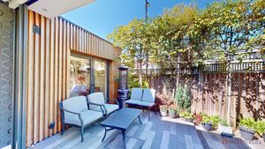 seating area garden- click for photo gallery